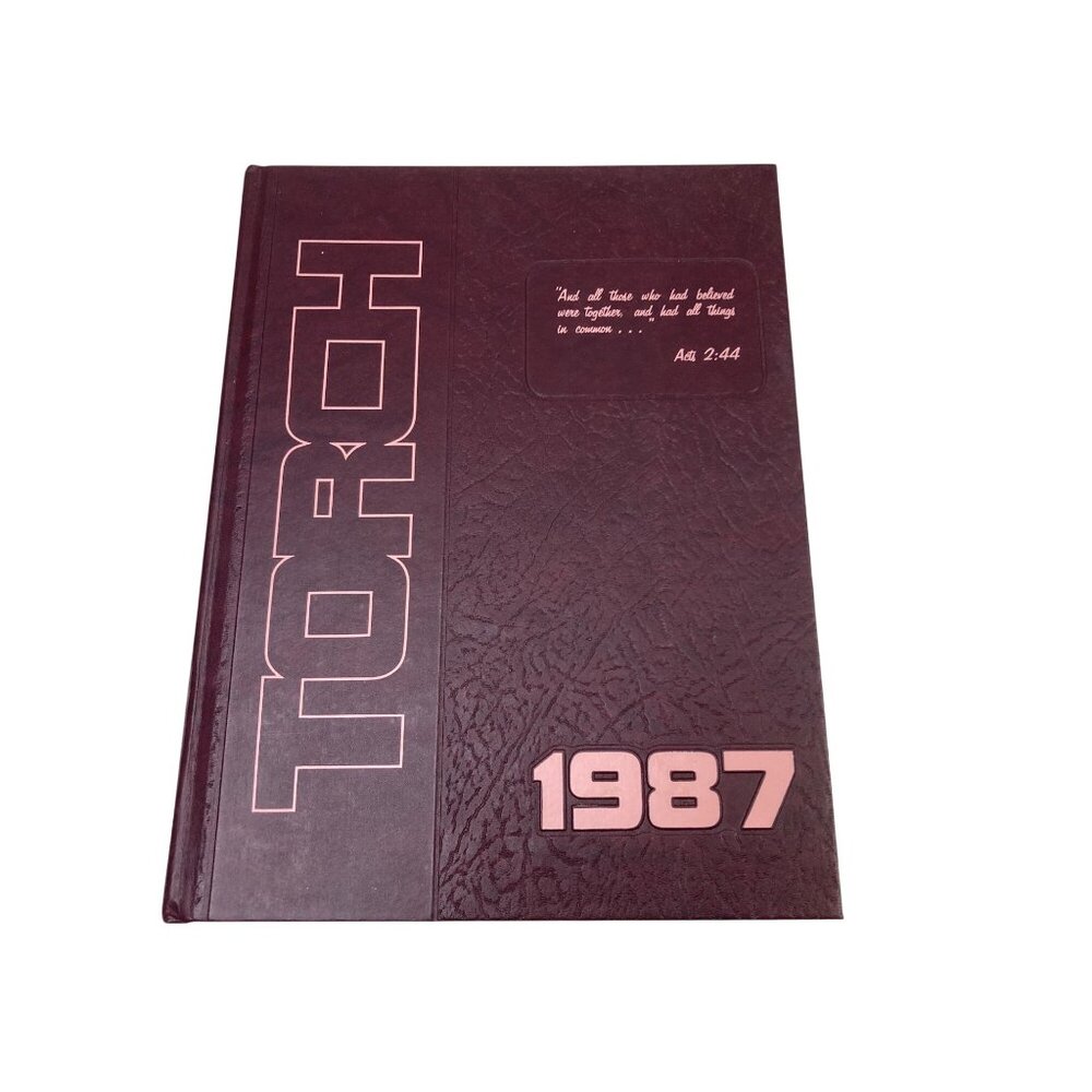 1987 Torch Southeastern University FL Lakeland Florida SEU College Yearbook 80s